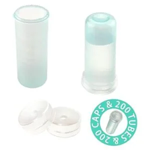 Paquete de 200 tubos de agua florales de 1.6 pulgadas con_3