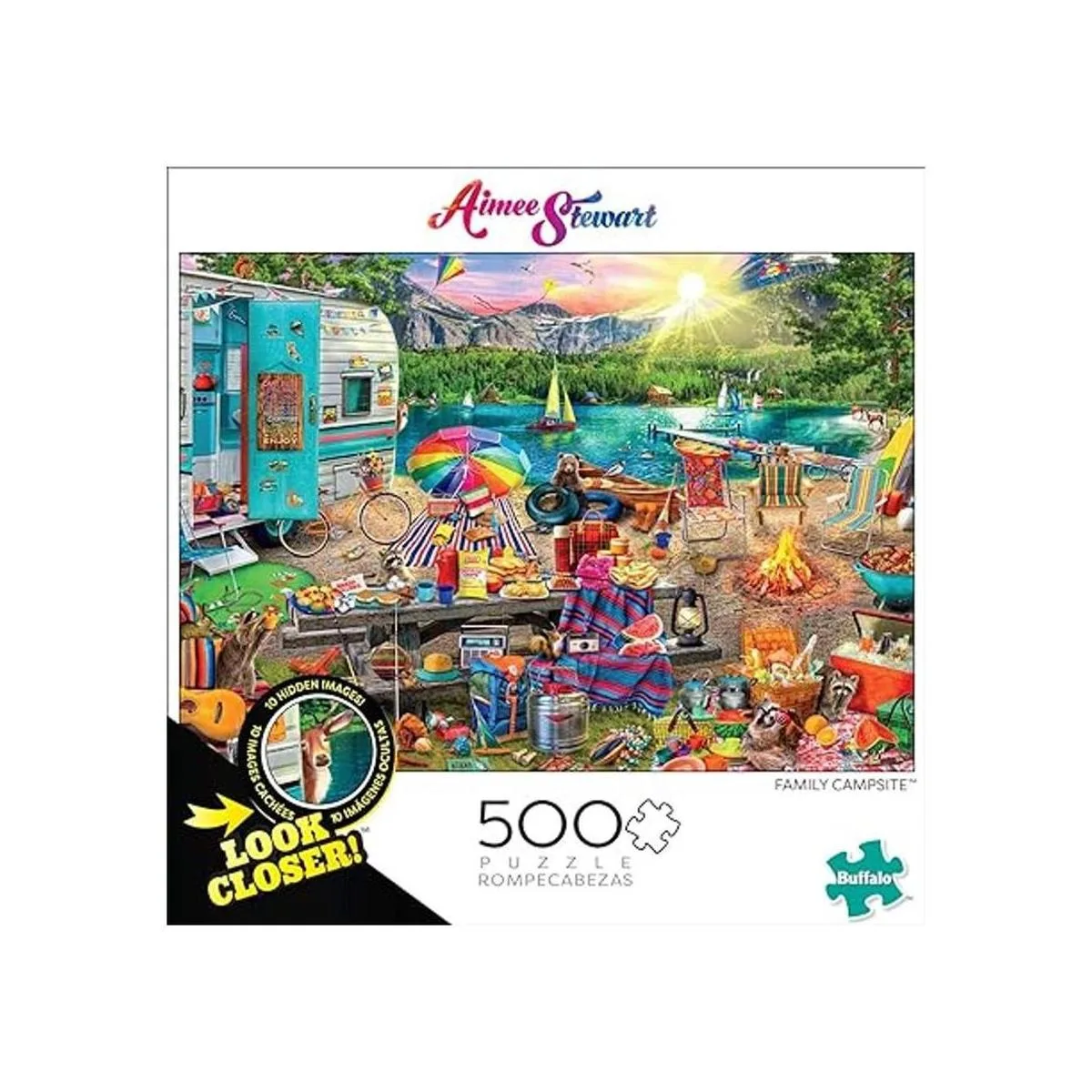 Buffalo Games Aimee Stewart Camping familiar_2