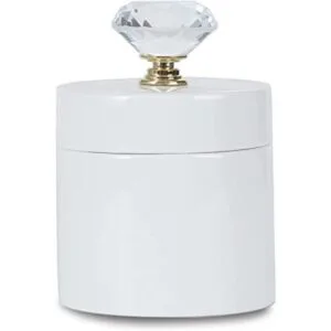ONTUBE Organizador de porcelana de algodón con tapa de_1