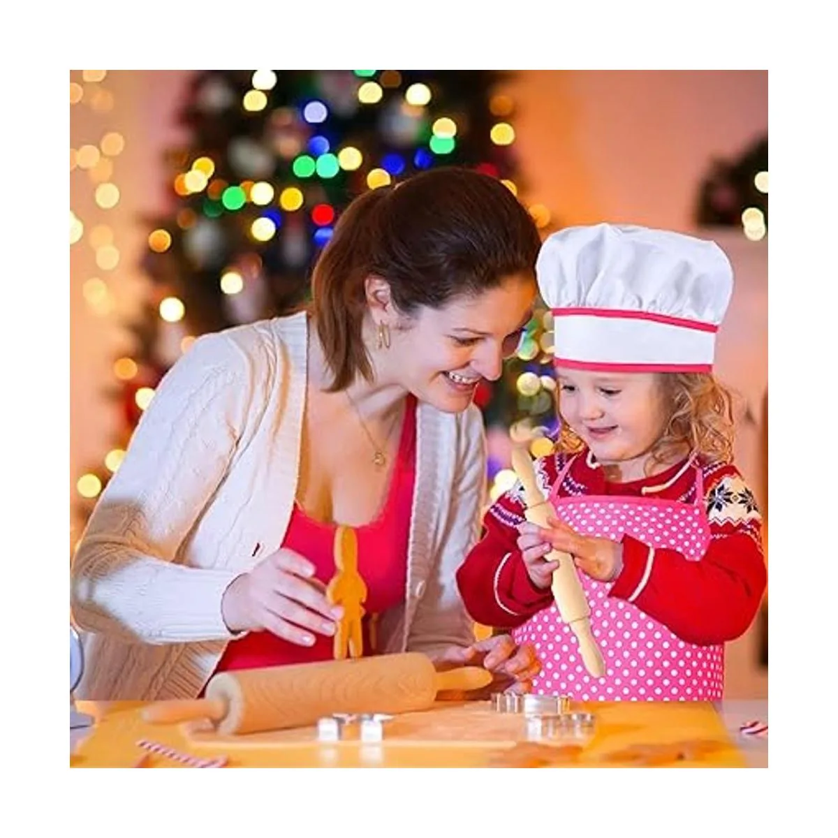 Juego completo de cocina y horneado para niños disfraz de_5