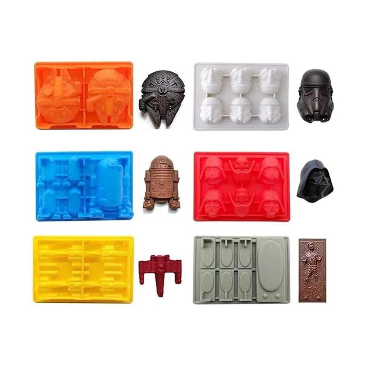 SaSa Design Ice Ball Maker bandeja redonda flexible de_1