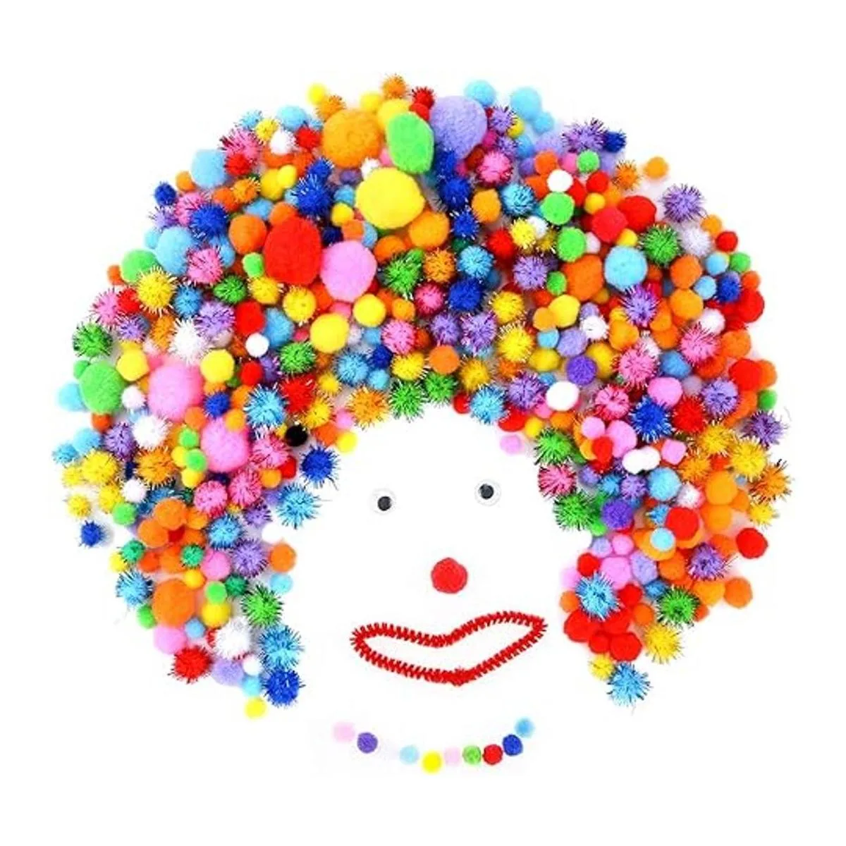 Caydo 2000 pompones multicolor para el día de San Valentín_6