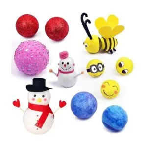 56 bolas de poliestireno blancas de 2 pulgadas para_2