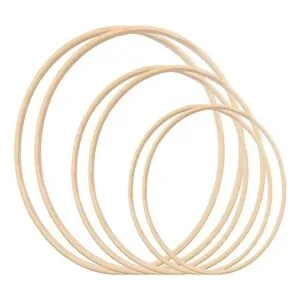 Gukasxi 3 tamaños 8 10 14 pulgadas de madera de bambú_1