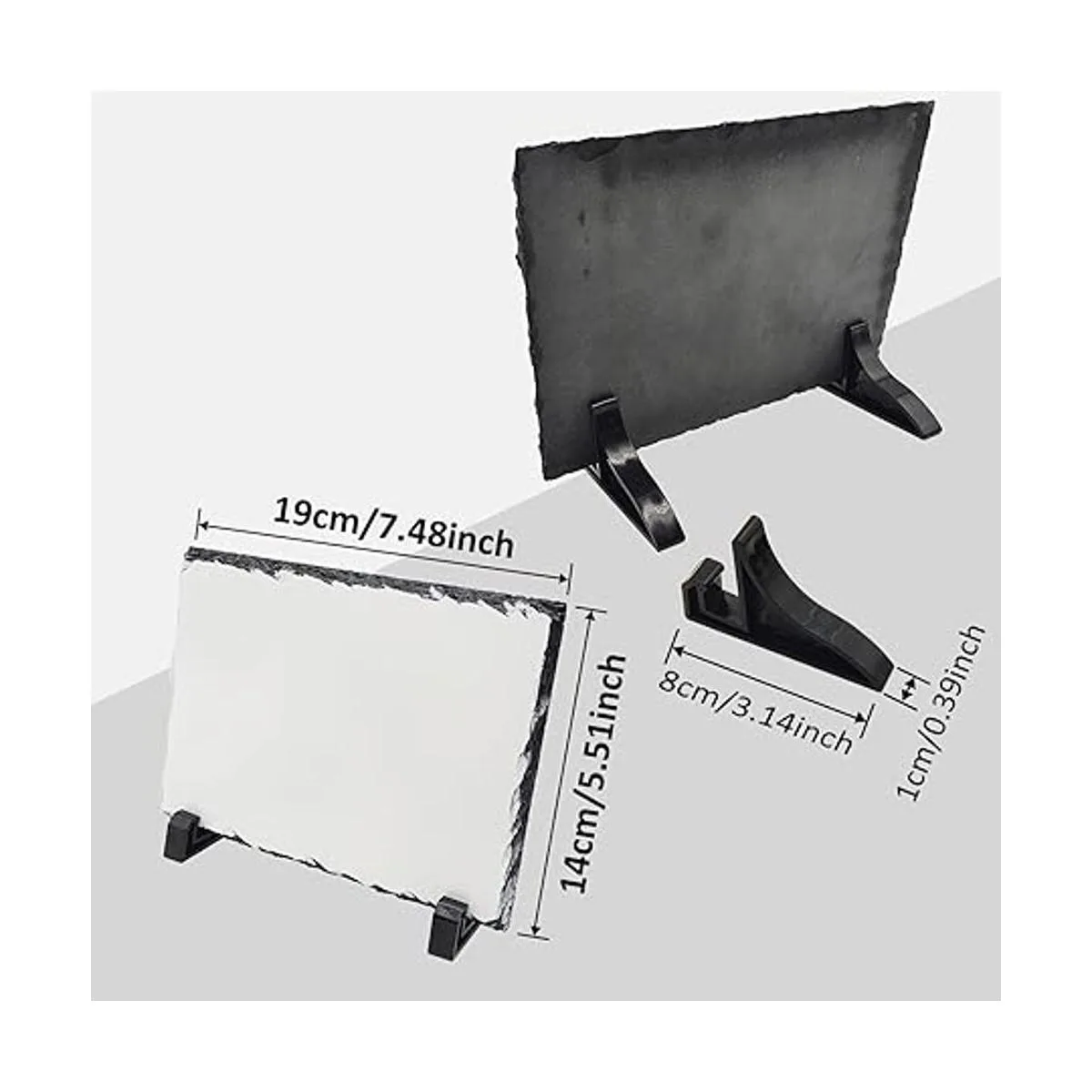 Marco de fotos de piedra pizarra en blanco de sublimación_2