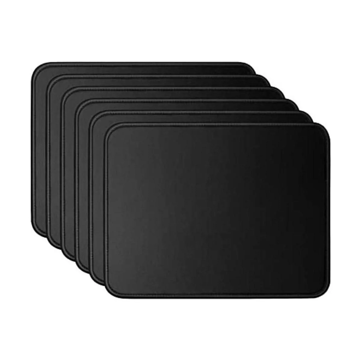 Juego de alfombrillas para mouse con bordes cosidos_1