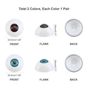 PH PandaHall 4 piezas de ojos acrílicos 1.260 in globos_4