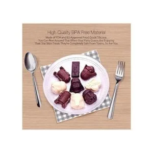 SaSa Design Ice Ball Maker bandeja redonda flexible de_4