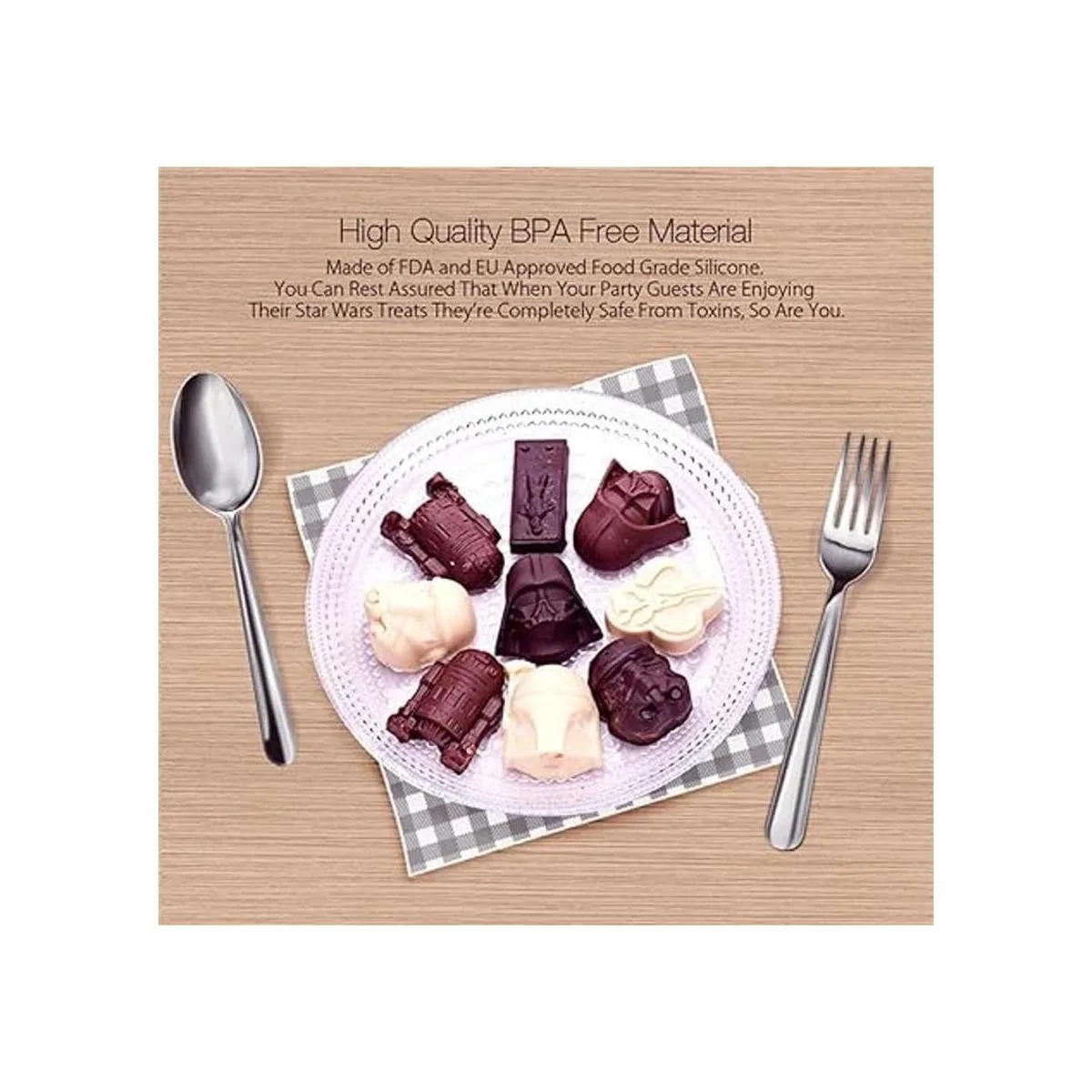 SaSa Design Ice Ball Maker bandeja redonda flexible de_4