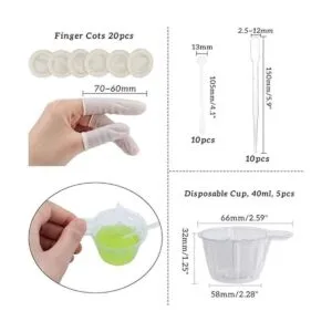 OLYCRAFT Moldes de resina de silicona_5