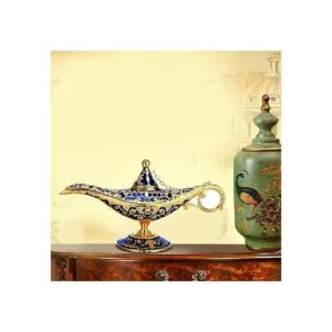 SUNMALL Lámpara vintage de Aladdin con genio luz de_6