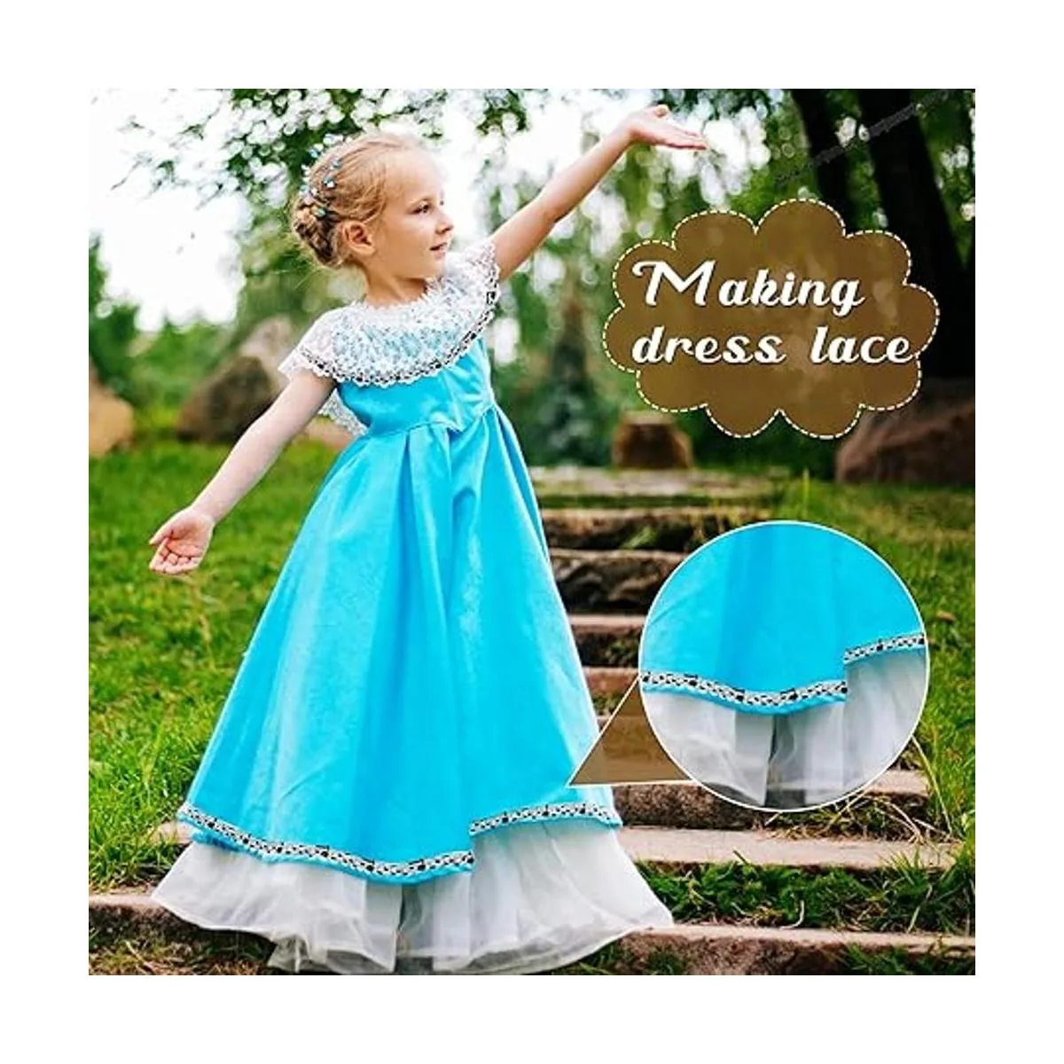 Shappy Cinta hueca de grogrén de 20 yardas de 1.102 in_5