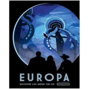 Decoración de pared espacial de la NASA juego de seis_2