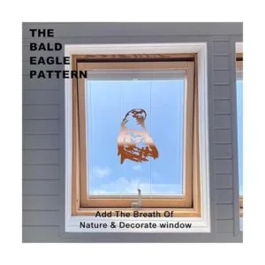 Molde de resina de águila calva decoración de pared de_5