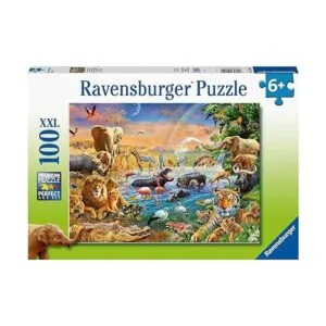 Ravensburger 12910 Savannah Jungle Waterhole 100 piezas_3