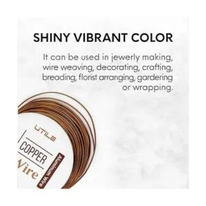 UTILE Alambre de aluminio anodizado metal flexible_6