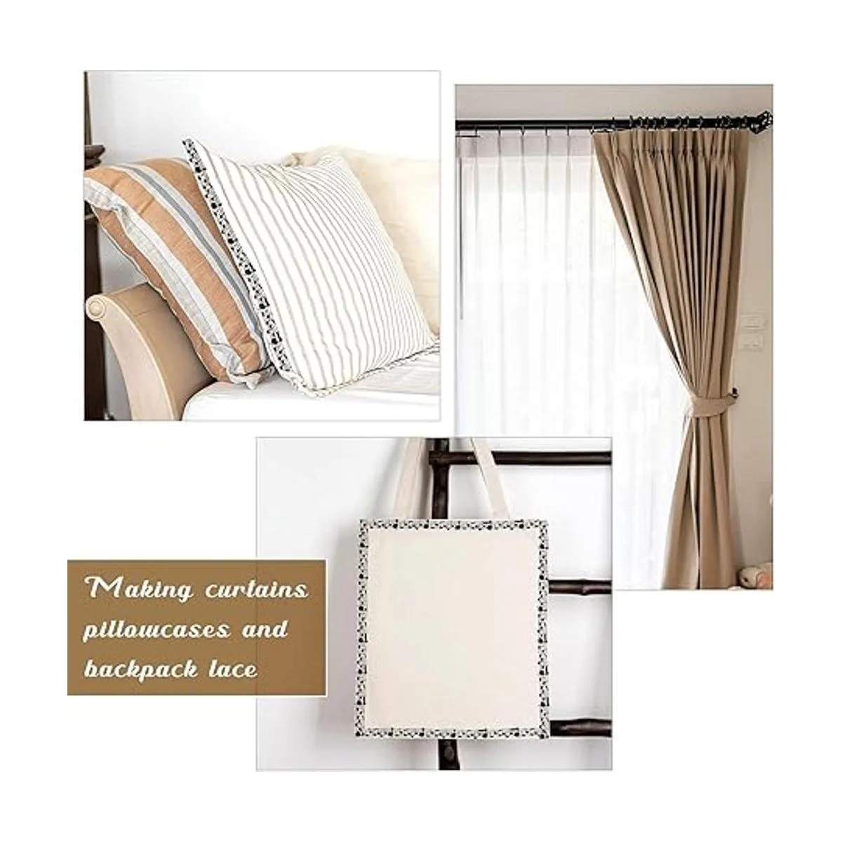 Shappy Cinta hueca de grogrén de 20 yardas de 1.102 in_3