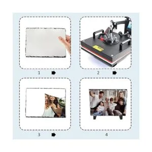 Marco de fotos de piedra pizarra en blanco de sublimación_6