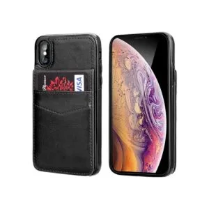 KIHUWEY Funda para iPhone X iPhone Xs con soporte para_3