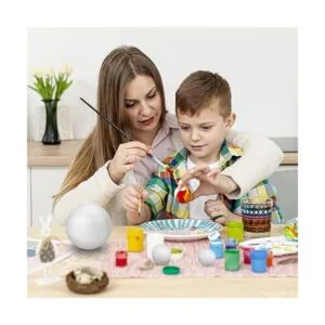 El kit de bolas de espuma de modelo de sistema solar de 48_4