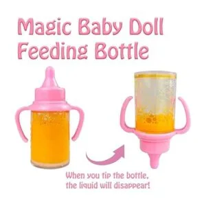 Accesorios para muñecas de bebé juego de alimentación y_3
