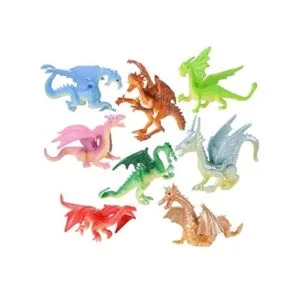 48 Mini Dragon 2 pulgadas juguete figuras 48 dragones y 1_1