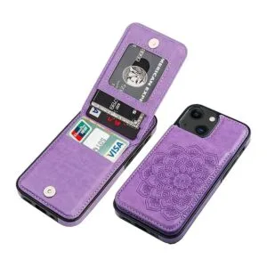 Vaburs Funda tipo cartera para iPhone 13 Mini función_1