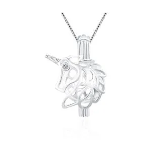 LGSY Colgantes de jaula de unicornio para hacer joyas de_1