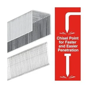 SHALL Kit combinado de grapas T50 resistentes y clavos_2