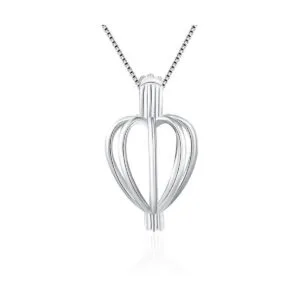 LGSY Dije de jaula de corazón minimalista para_1