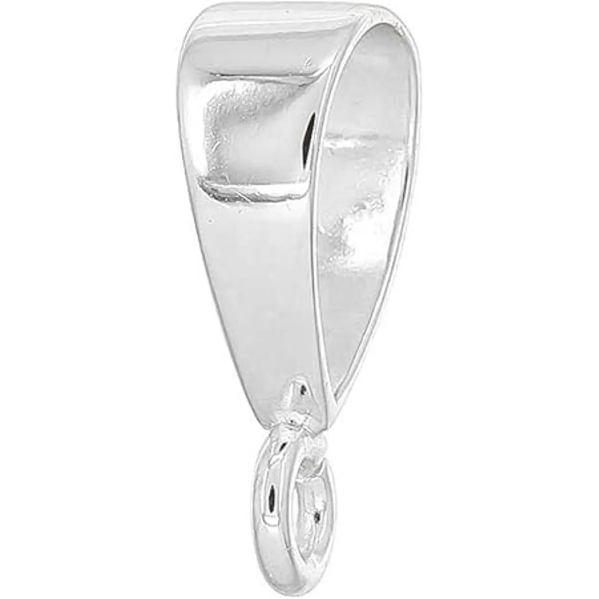 1 conector de fianza grande de plata de ley con lazo abierto_2