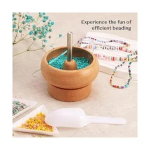 Tilhumt Kit giratorio de cuentas con cuentas bandejas_6