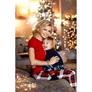 700 cuentas de Navidad para hacer joyas cuentas rojas y_7