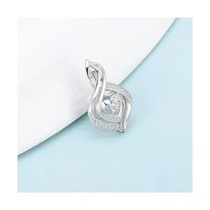 LGSY Colgantes de jaula de perlas trenzadas de plata de_2