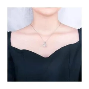 LGSY Colgantes de jaula de perlas trenzadas de plata de_5