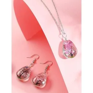 36 piezas de cuentas de resina transparente de encaje con_4