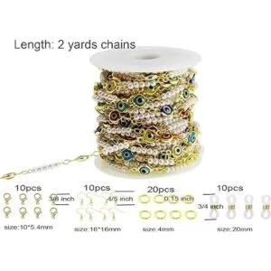 PAMIR TONG Cadena de eslabones turca hecha a mano con_2