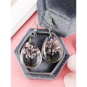 36 piezas de cuentas de resina transparente de encaje con_6