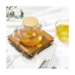 Juego de guirnaldas de madera y cuentas de madera_2