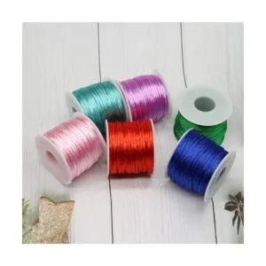 Cordón de nailon satinado de 0.079 in 20 colores 218_5