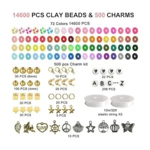 Redtwo Kit de fabricación de pulseras de cuentas de_2