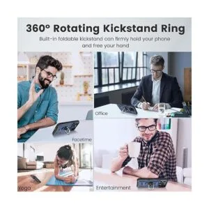 Caka Funda para iPhone 13 Pro con funda de cámara y_4