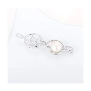 LGSY Colgantes de jaula de perlas de árbol de plata de ley_3