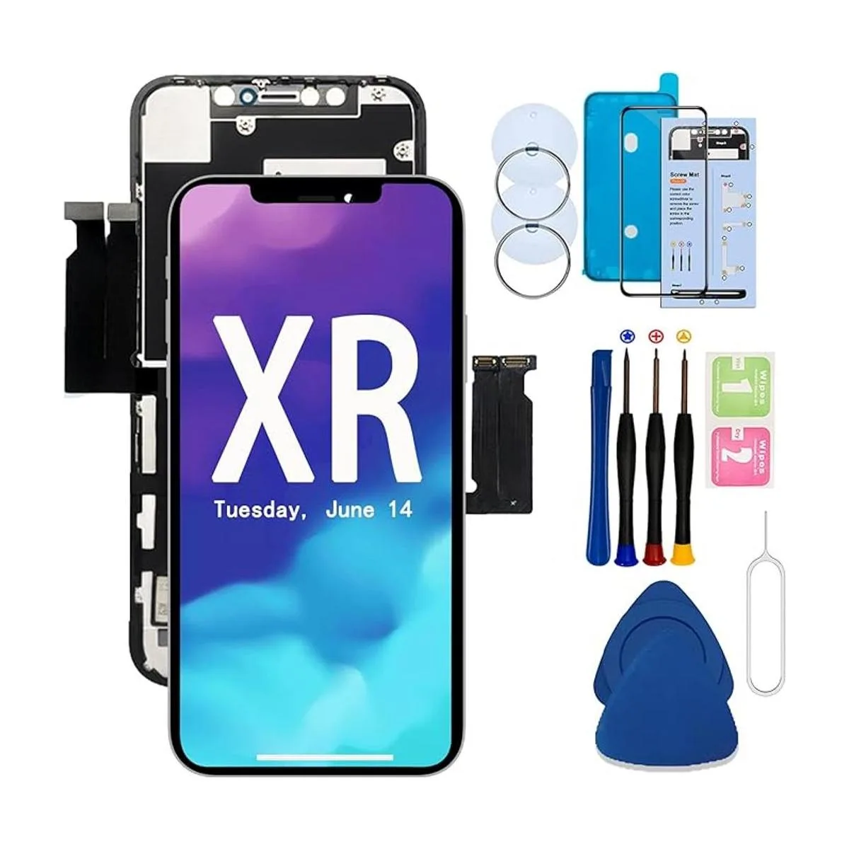 SIMDOG Reemplazo de pantalla LCD para iPhone XR de 6.1_1