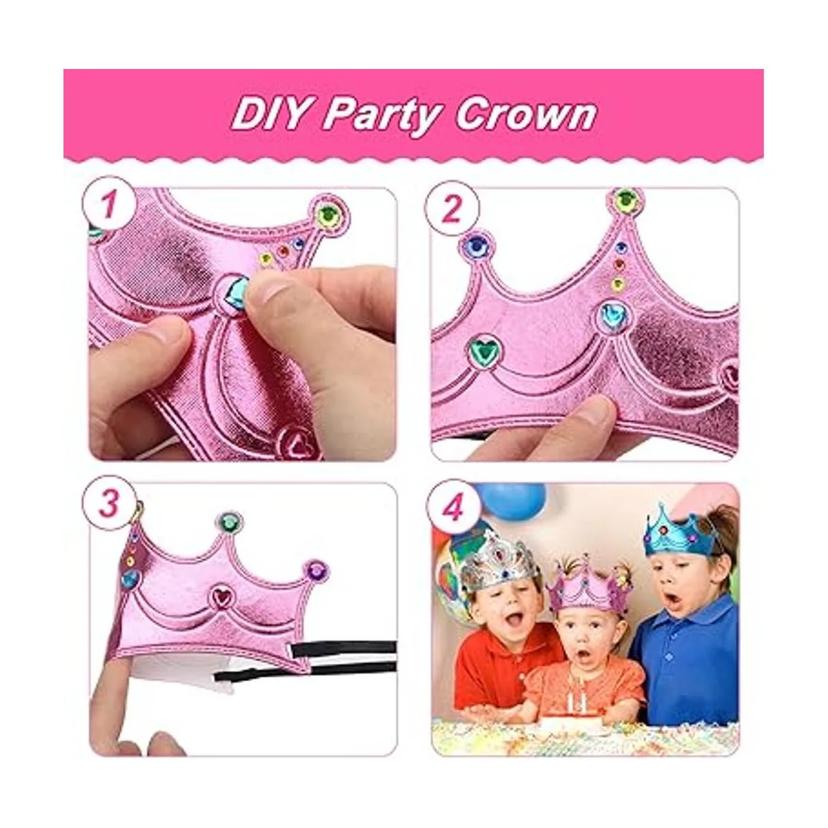 16 tiaras y coronas de princesa de espuma para hacer tus_4