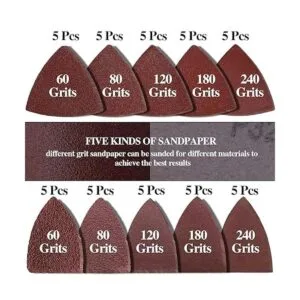 Kit de 54 almohadillas de lijado con detalles de_4