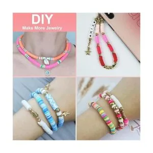 Redtwo Kit de fabricación de pulseras de cuentas de_3