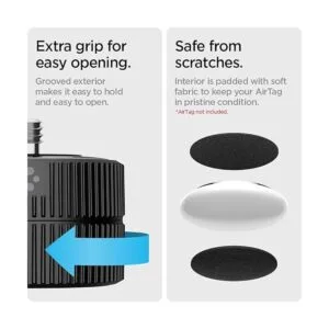 Spigen Soporte adaptador de cámara diseñado para AirTag_7