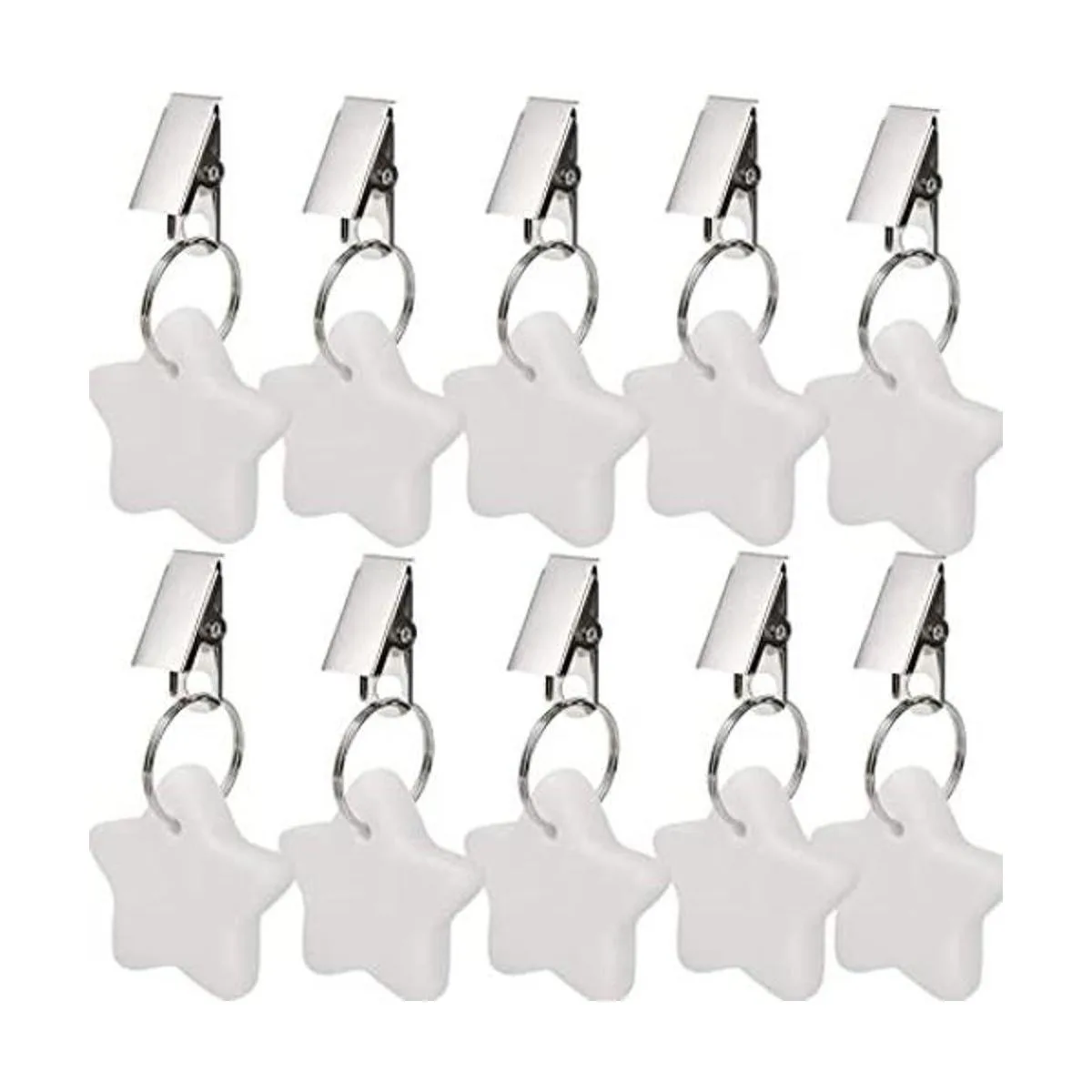 AVLA Paquete de 10 unidades de pesas de mantel piedras_1