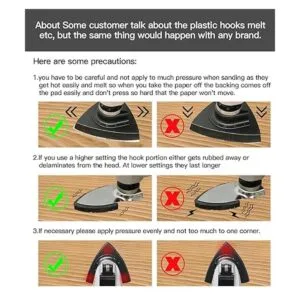 Kit de 54 almohadillas de lijado con detalles de_6